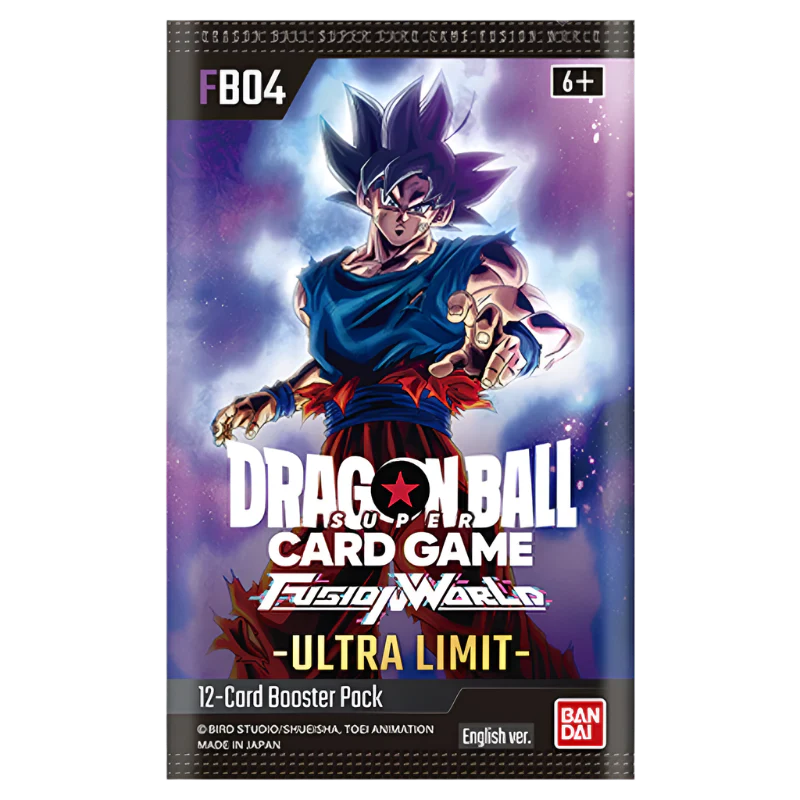 Dragon Ball Super CG Fusion World - Ultra Limit (FB04) - Booster Pack