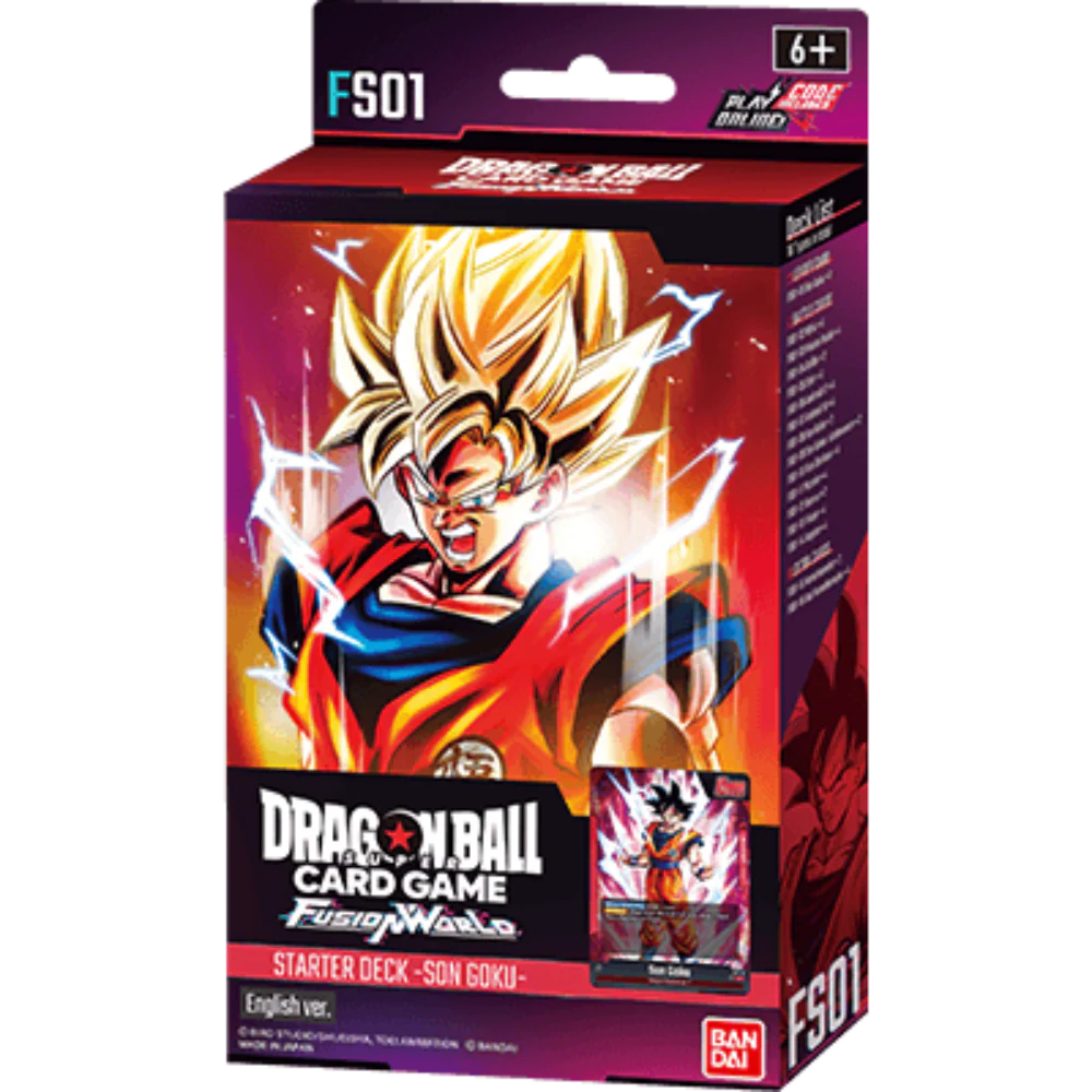 Dragon Ball Super CG Fusion World - Starter Deck - Son Goku (FS01)