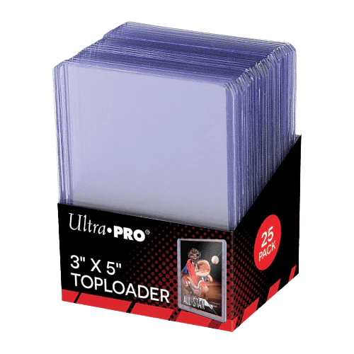 Ultra Pro - 3 x 5 Inch Toploaders 25 Pack - 35pt