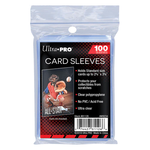Ultra Pro - Standard Soft Sleeves 100pk