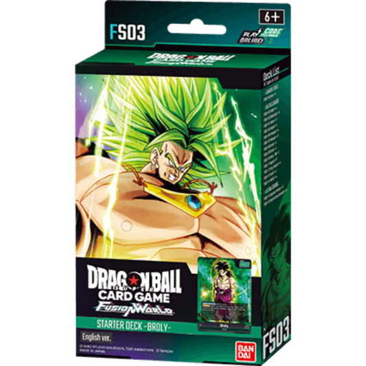 Dragon Ball Super CG Fusion World - Starter Deck - Broly (FS03)