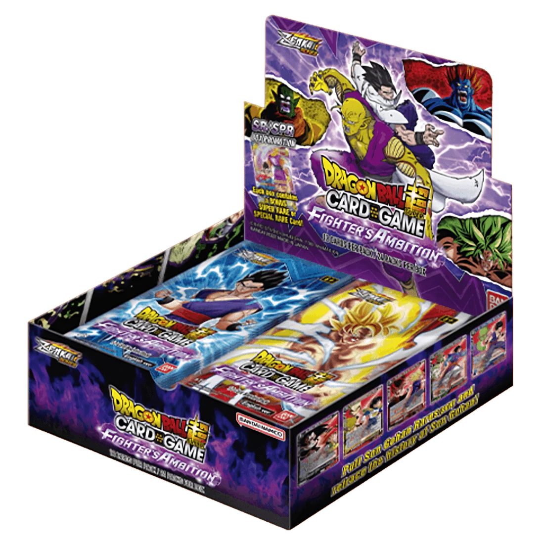 Dragon Ball Super CG Masters - Zenkai Series Set 02 - Fighter's Ambition (B19) - Booster Box