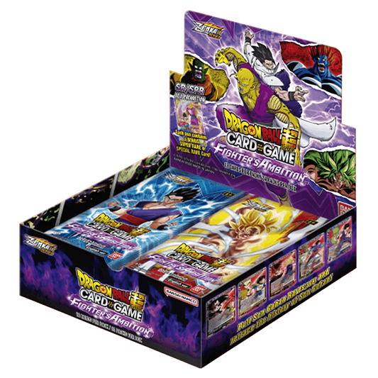 Dragon Ball Super CG Masters - Zenkai Series Set 02 - Fighter's Ambition (B19) - Booster Box