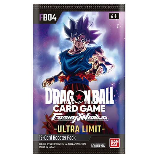 Dragon Ball Super CG Fusion World - Ultra Limit (FB04) - Booster Pack