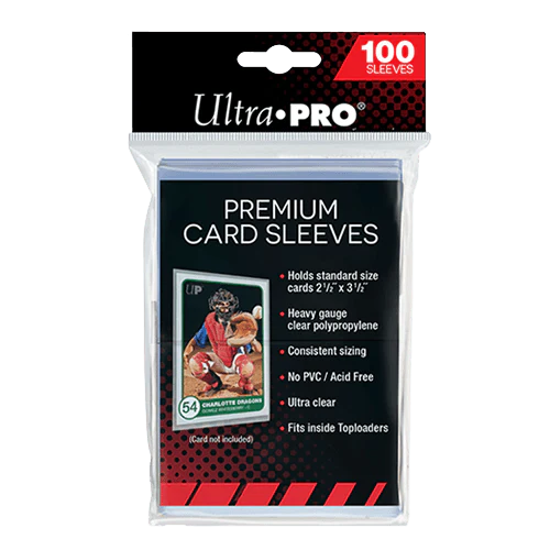 Ultra Pro - Platinum Clear Standard Card Sleeves - 100pk